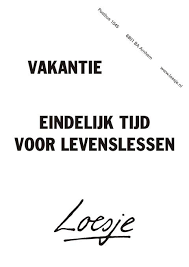 vakantie loesje